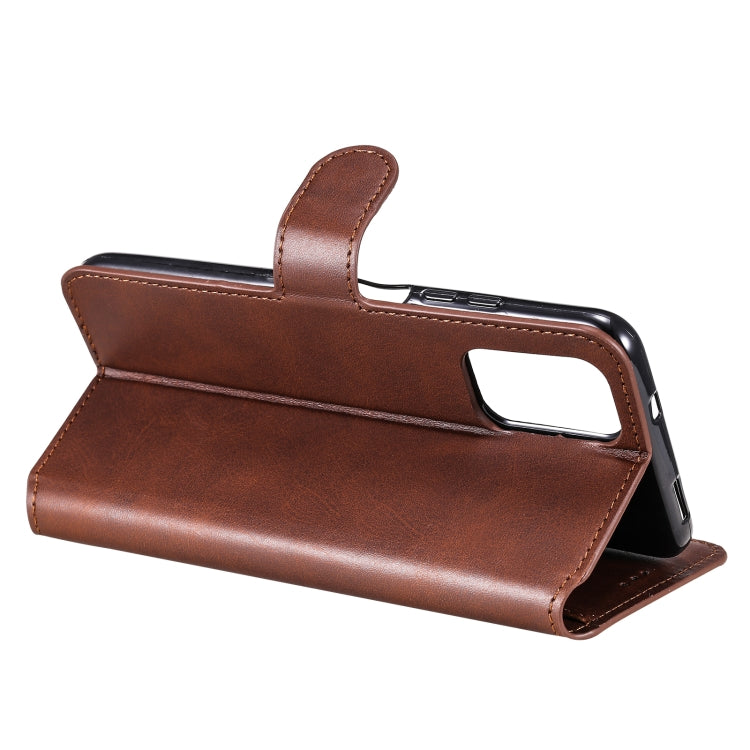 For Xiaomi Redmi Note 10 4G / Note 10S Classic Calf Texture PU + TPU Horizontal Flip Leather Case with Holder & Card Slots & Wallet