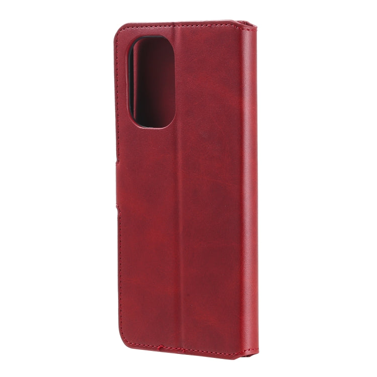 For Xiaomi Redmi K40 / K40 Pro / Mi 11i / Poco F3 Classic Calf Texture PU + TPU Horizontal Flip Leather Case with Holder & Card Slots & Wallet