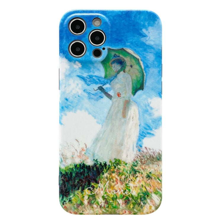 For iPhone 11 IMD Workmanship Oil Painting Protective Case