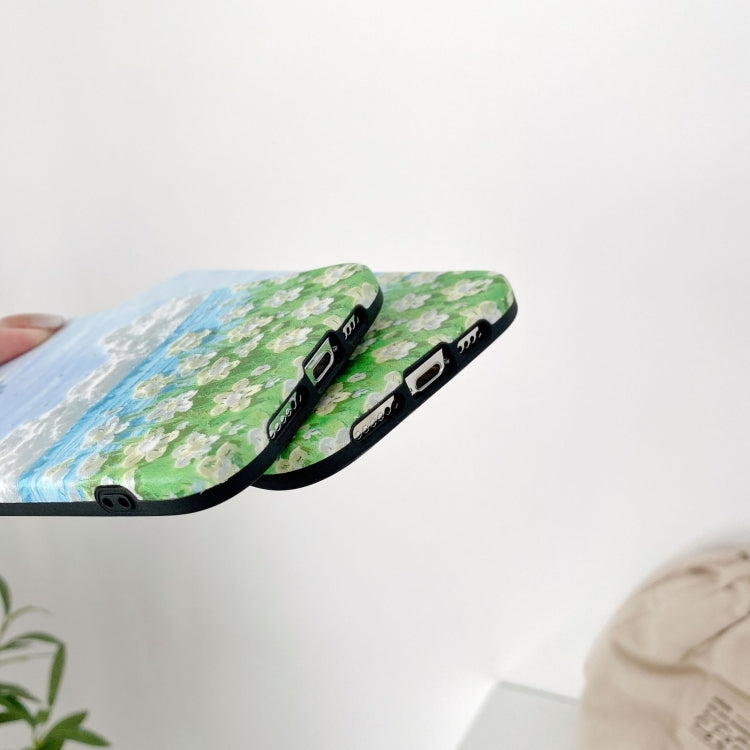 For iPhone 11 IMD Workmanship Oil Painting Protective Case