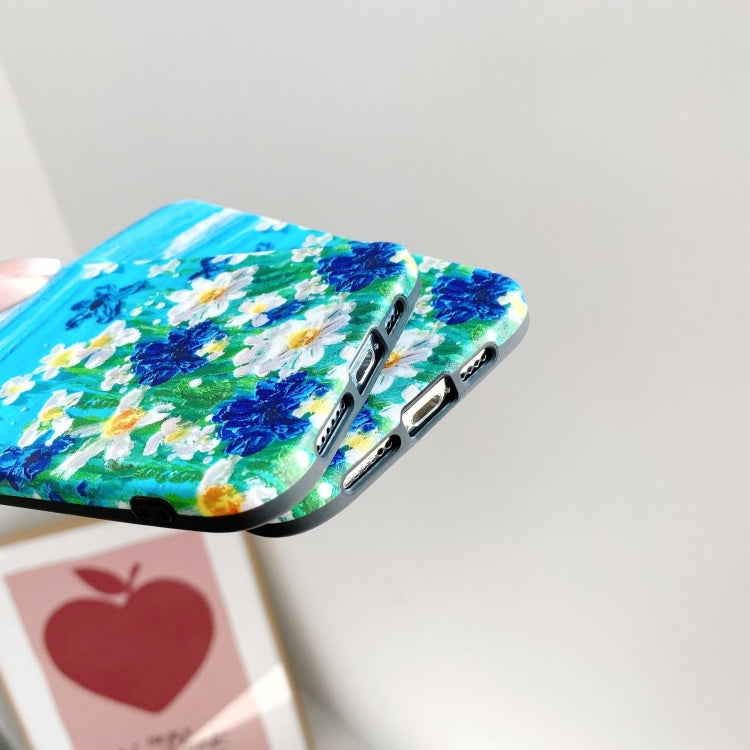 For iPhone 12 mini IMD Workmanship Oil Painting Protective Case