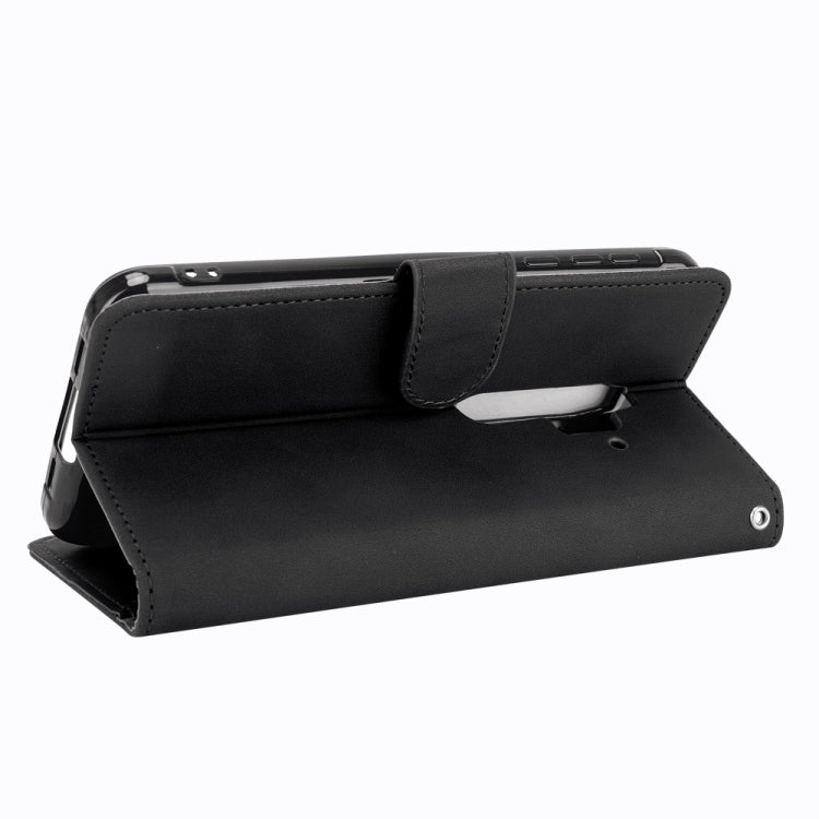 For Blackview BV6300 Pro Solid Color Skin Feel Magnetic Buckle Horizontal Flip Calf Texture PU Leather Case with Holder & Card Slots & Wallet