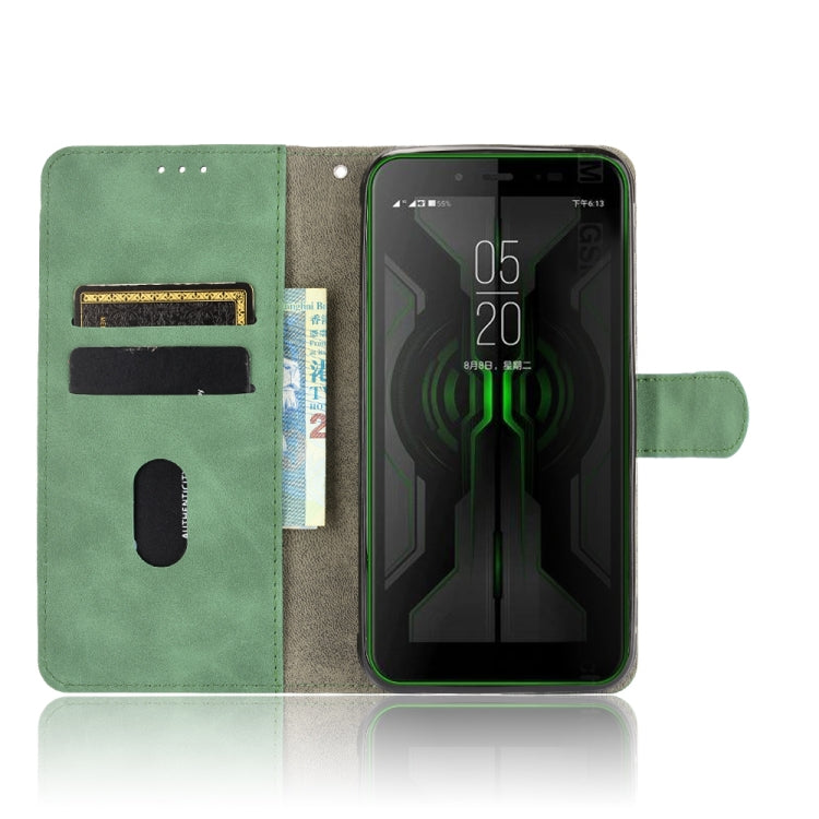 For Blackview BV6300 Pro Solid Color Skin Feel Magnetic Buckle Horizontal Flip Calf Texture PU Leather Case with Holder & Card Slots & Wallet