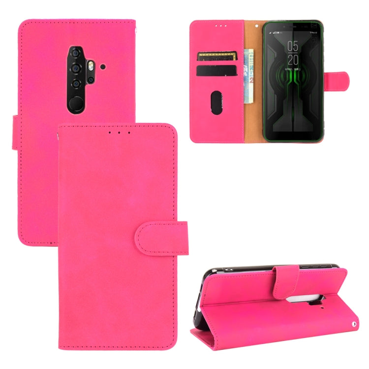 For Blackview BV6300 Pro Solid Color Skin Feel Magnetic Buckle Horizontal Flip Calf Texture PU Leather Case with Holder & Card Slots & Wallet