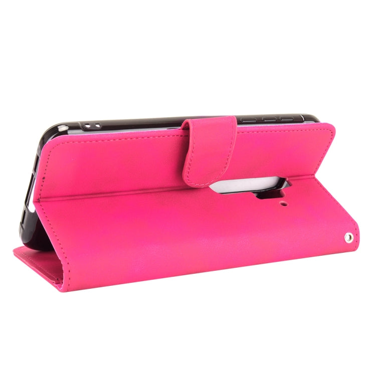 For Blackview BV6300 Pro Solid Color Skin Feel Magnetic Buckle Horizontal Flip Calf Texture PU Leather Case with Holder & Card Slots & Wallet