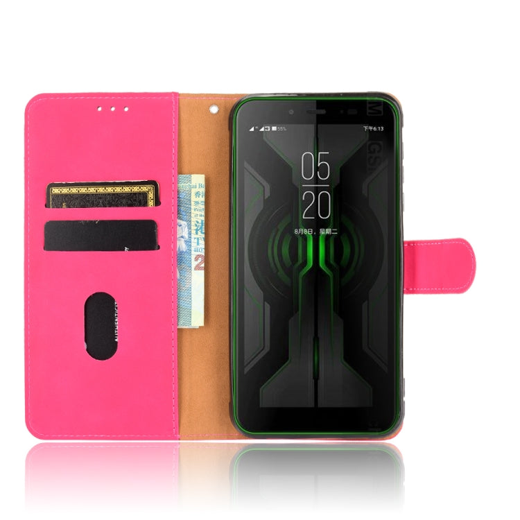 For Blackview BV6300 Pro Solid Color Skin Feel Magnetic Buckle Horizontal Flip Calf Texture PU Leather Case with Holder & Card Slots & Wallet