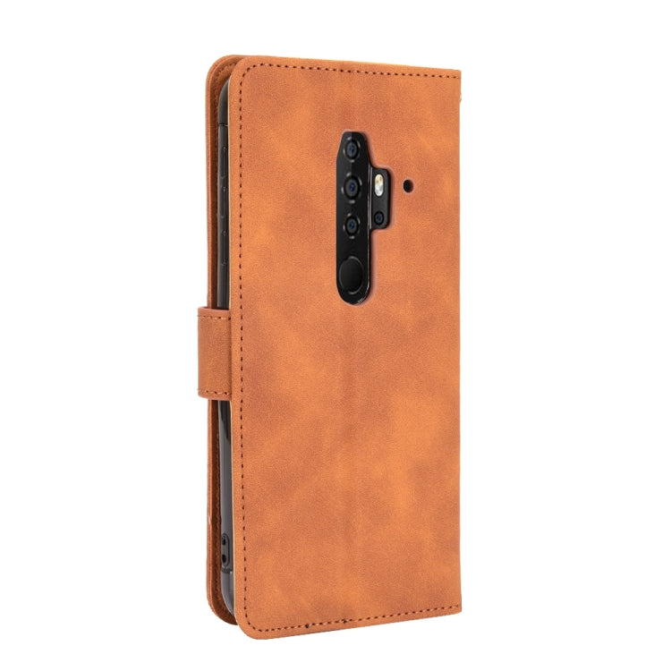 For Blackview BV6300 Pro Solid Color Skin Feel Magnetic Buckle Horizontal Flip Calf Texture PU Leather Case with Holder & Card Slots & Wallet