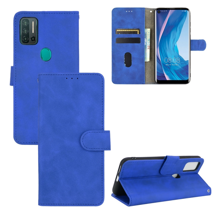 For Ulefone Note 11P Solid Color Skin Feel Magnetic Buckle Horizontal Flip Calf Texture PU Leather Case with Holder & Card Slots & Wallet