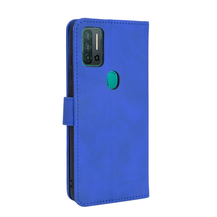 For Ulefone Note 11P Solid Color Skin Feel Magnetic Buckle Horizontal Flip Calf Texture PU Leather Case with Holder & Card Slots & Wallet