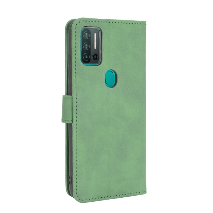For Ulefone Note 11P Solid Color Skin Feel Magnetic Buckle Horizontal Flip Calf Texture PU Leather Case with Holder & Card Slots & Wallet