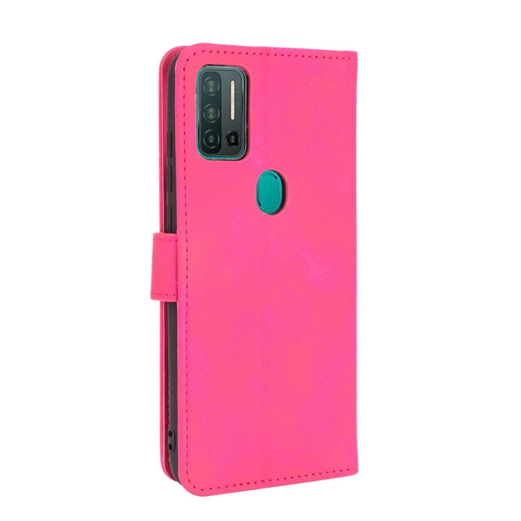 For Ulefone Note 11P Solid Color Skin Feel Magnetic Buckle Horizontal Flip Calf Texture PU Leather Case with Holder & Card Slots & Wallet