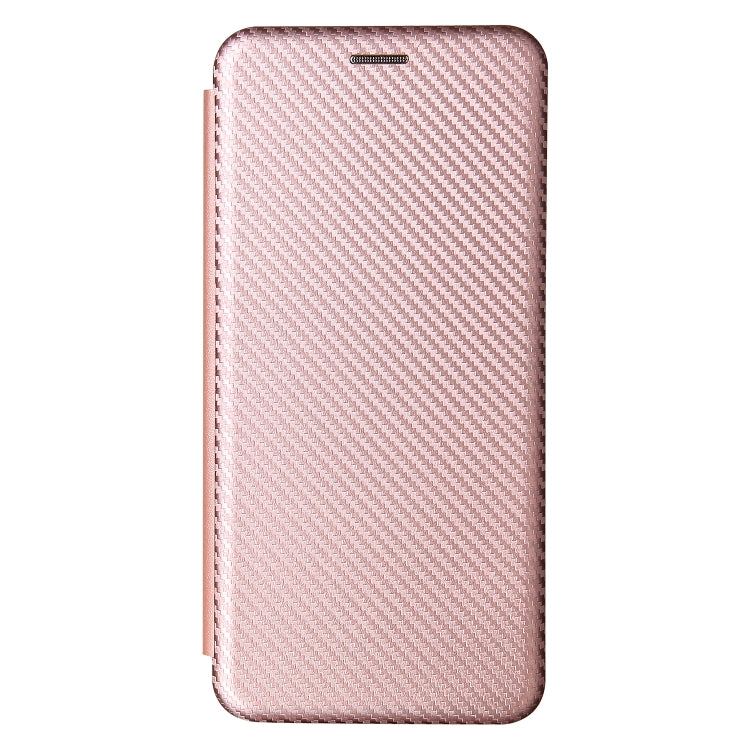 For Realme C21 Carbon Fiber Texture Horizontal Flip TPU + PC + PU Leather Case with Card Slot