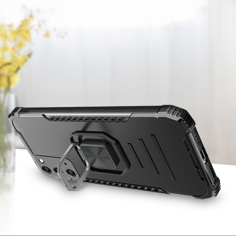 For Samsung Galaxy Note20 Fierce Warrior Series Armor All-inclusive Shockproof Aluminum Alloy + TPU Protective Case with Ring Holder