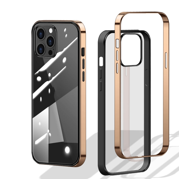 For iPhone 12 / 12 Pro Aluminum Alloy + PC Shockproof Protective Case