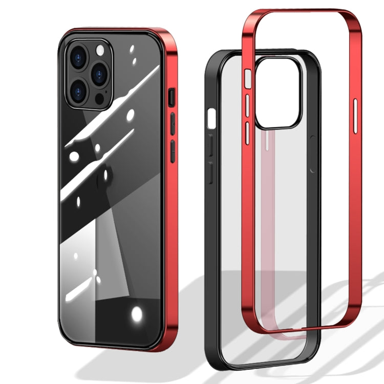 For iPhone 12 mini Aluminum Alloy + PC Shockproof Protective Case