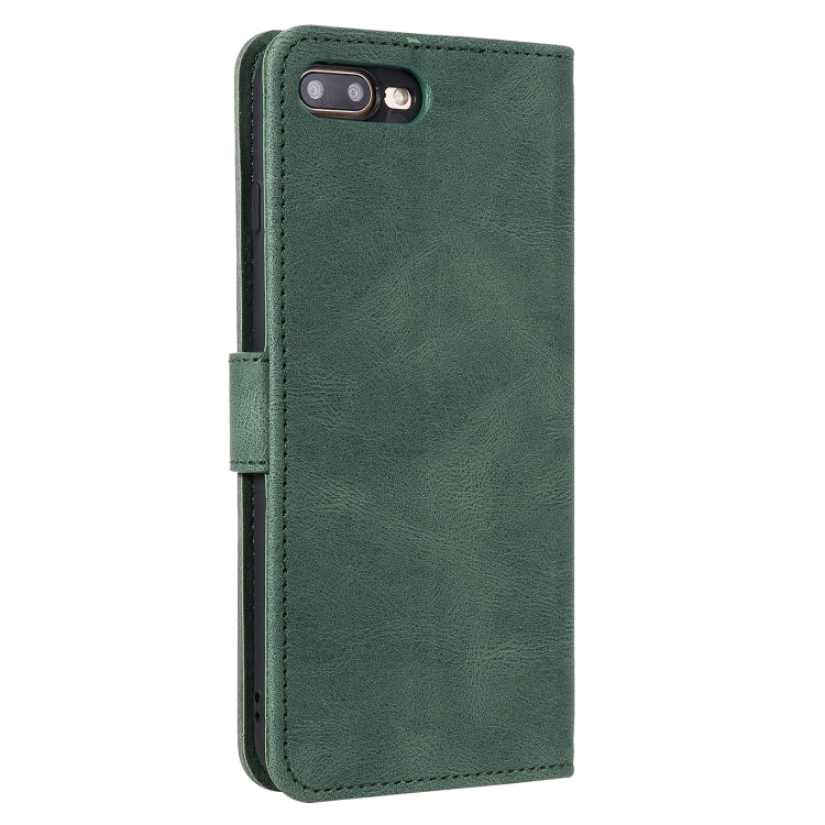 Stitching Calf Texture Horizontal Flip Leather Case with Holder & Card Slots & Wallet For iPhone 8 Plus / 7 Plus