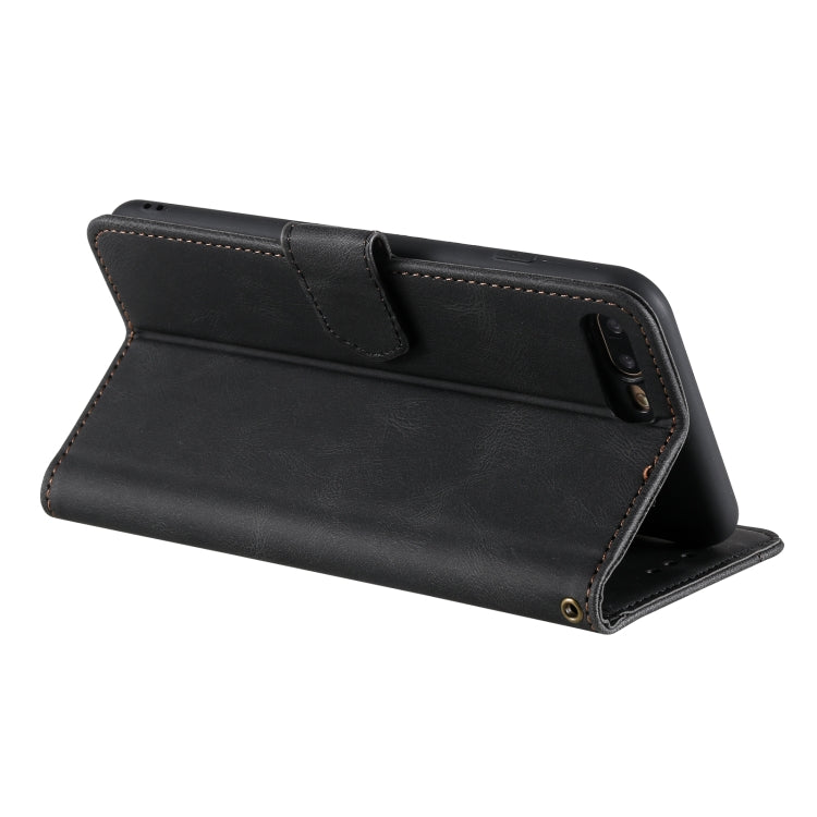 Stitching Calf Texture Horizontal Flip Leather Case with Holder & Card Slots & Wallet For iPhone 8 Plus / 7 Plus