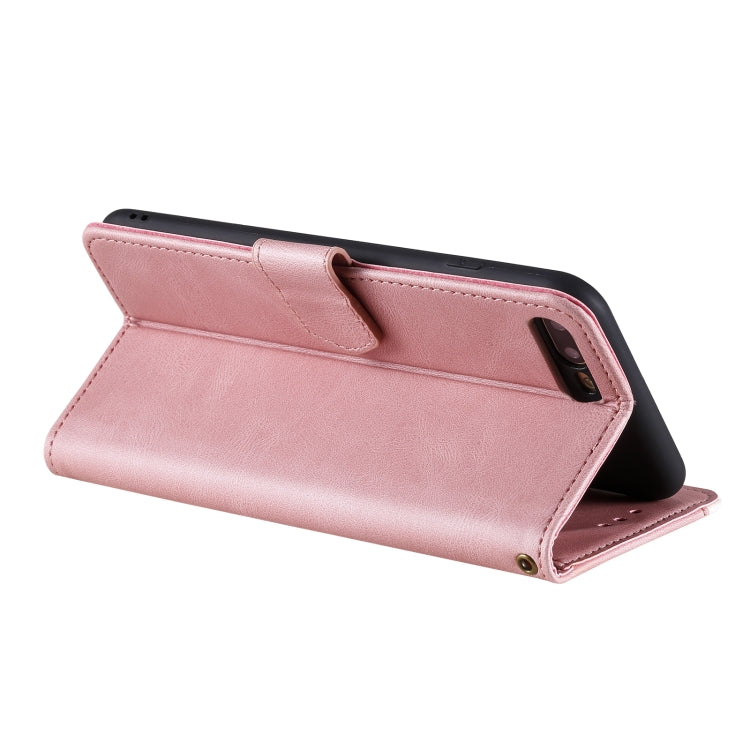 Stitching Calf Texture Horizontal Flip Leather Case with Holder & Card Slots & Wallet For iPhone 8 Plus / 7 Plus