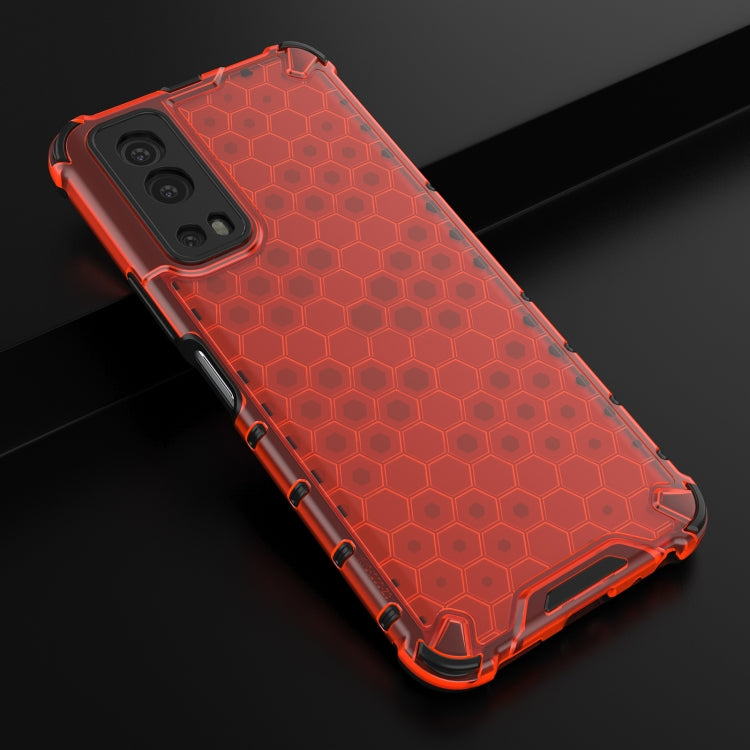 For vivo iQOO Z3 5G Shockproof Honeycomb PC + TPU Protective Case
