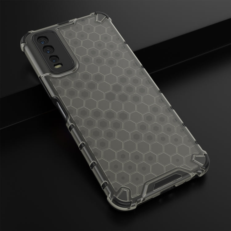 For vivo Y20 Shockproof Honeycomb PC + TPU Protective Case