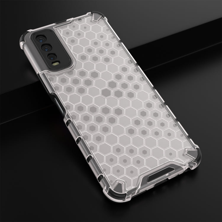 For vivo Y20 Shockproof Honeycomb PC + TPU Protective Case