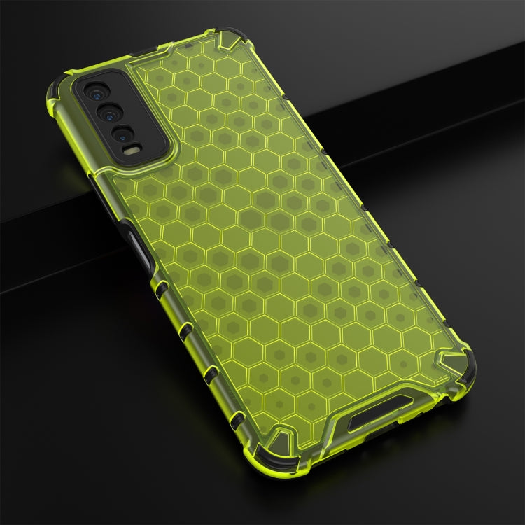 For vivo Y20 Shockproof Honeycomb PC + TPU Protective Case