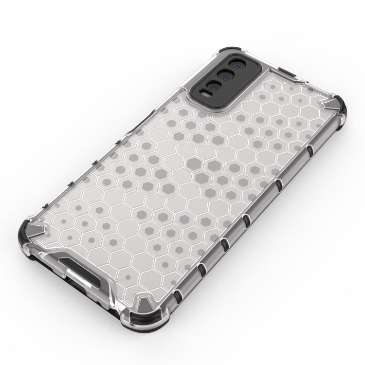 For vivo Y20 Shockproof Honeycomb PC + TPU Protective Case