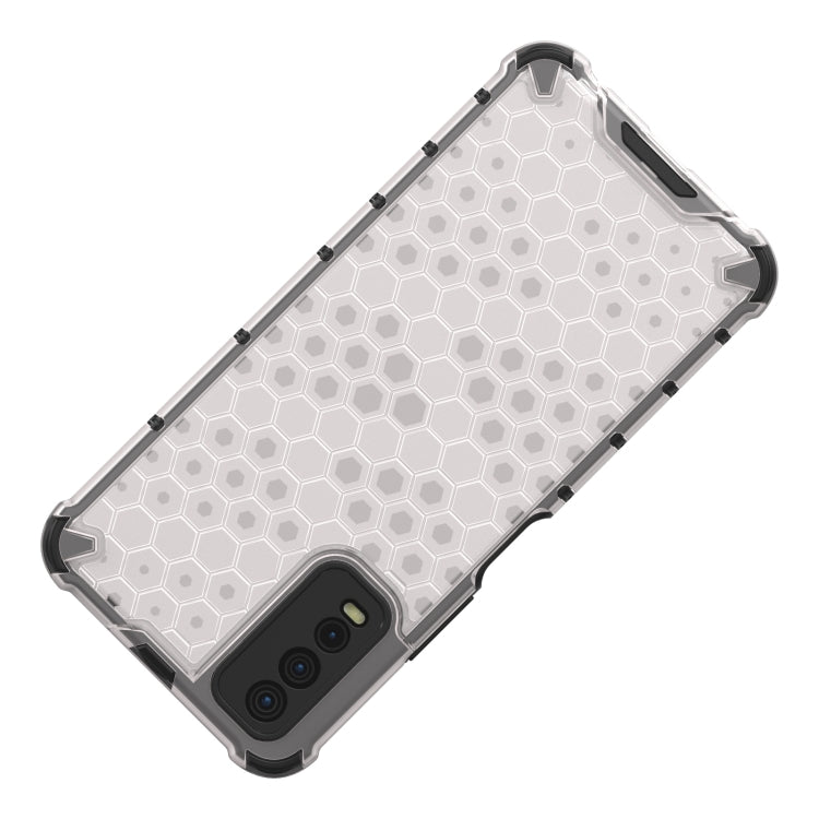 For vivo Y20 Shockproof Honeycomb PC + TPU Protective Case