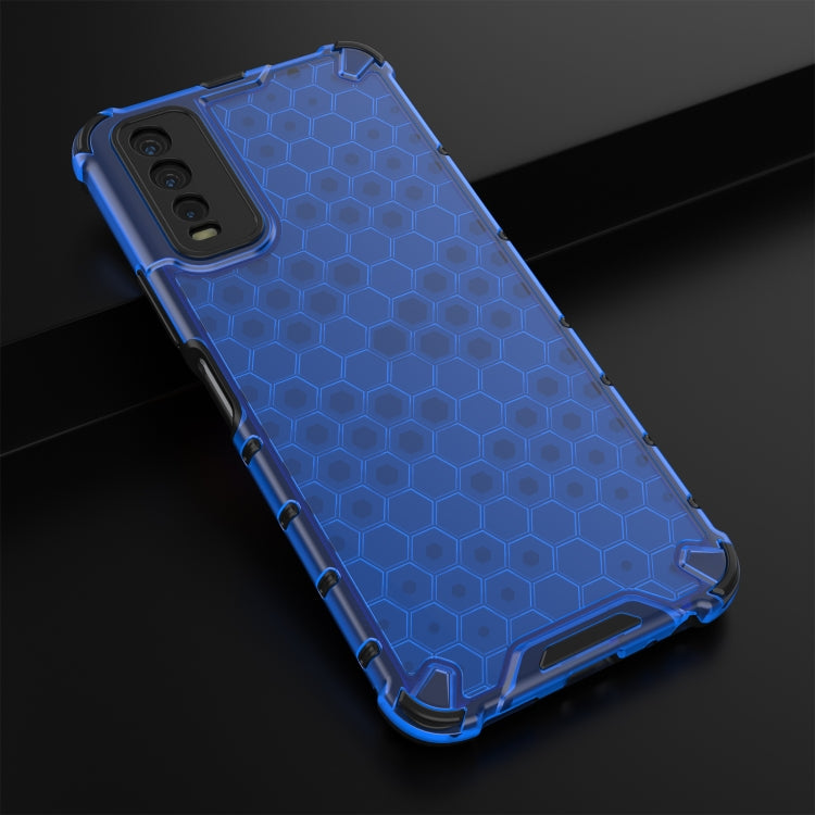 For vivo Y20 Shockproof Honeycomb PC + TPU Protective Case
