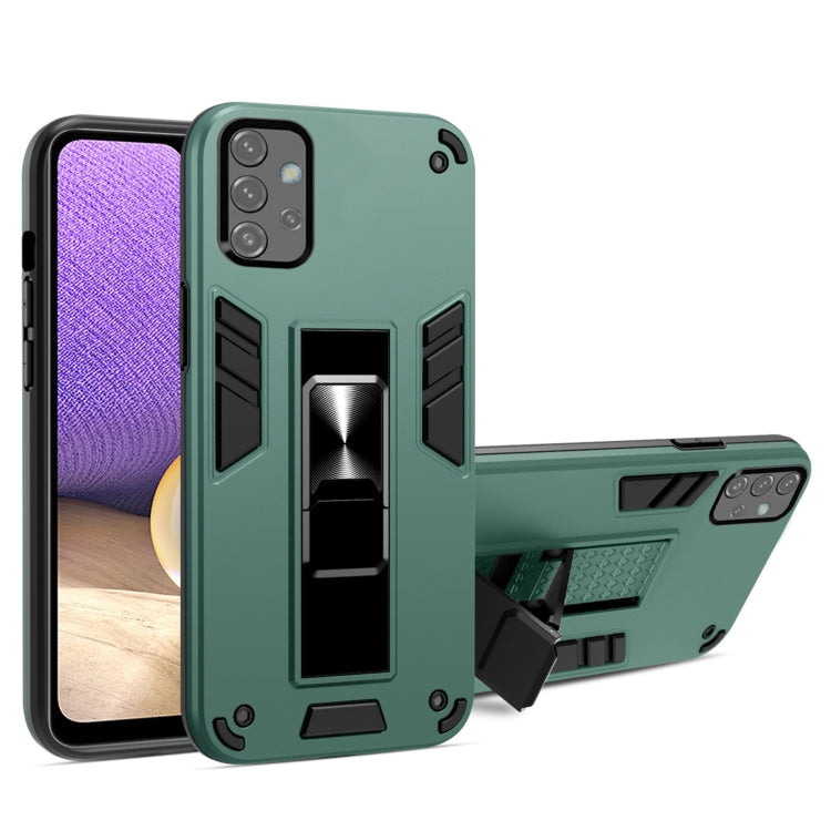 For Samsung Galaxy A32 5G 2 in 1 PC + TPU Shockproof Protective Case with Invisible Holder