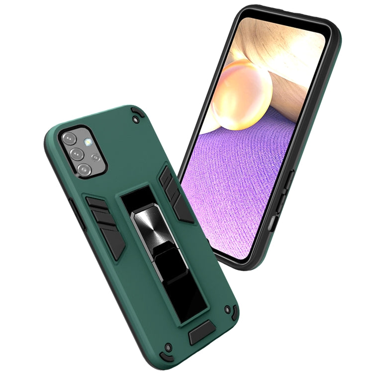 For Samsung Galaxy A32 5G 2 in 1 PC + TPU Shockproof Protective Case with Invisible Holder