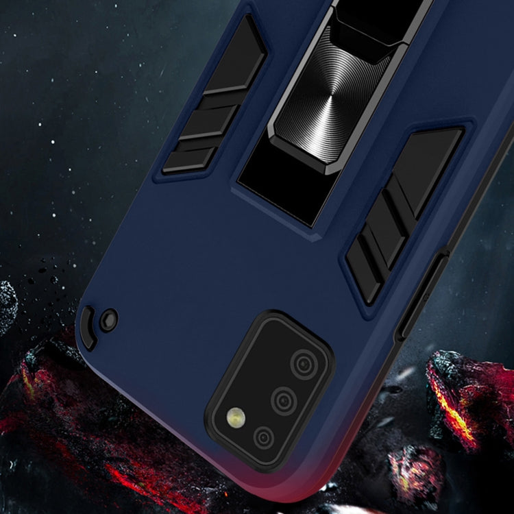For Samsung Galaxy A52 5G / 4G 2 in 1 PC + TPU Shockproof Protective Case with Invisible Holder