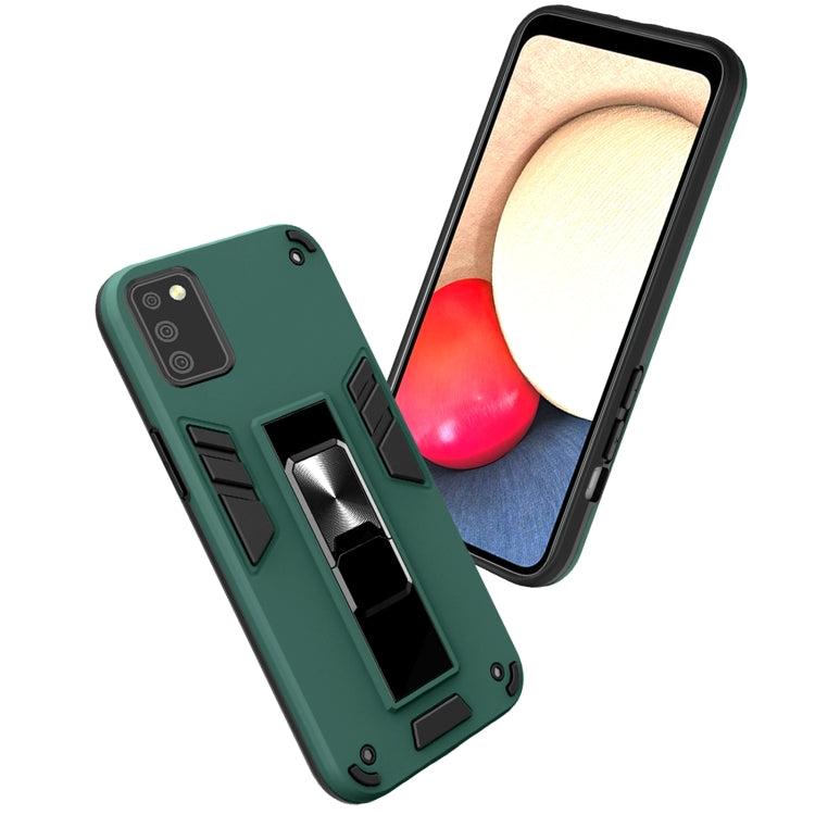 For Samsung Galaxy A52 5G / 4G 2 in 1 PC + TPU Shockproof Protective Case with Invisible Holder