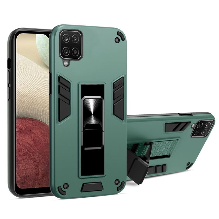 For Samsung Galaxy A72 5G / 4G 2 in 1 PC + TPU Shockproof Protective Case with Invisible Holder