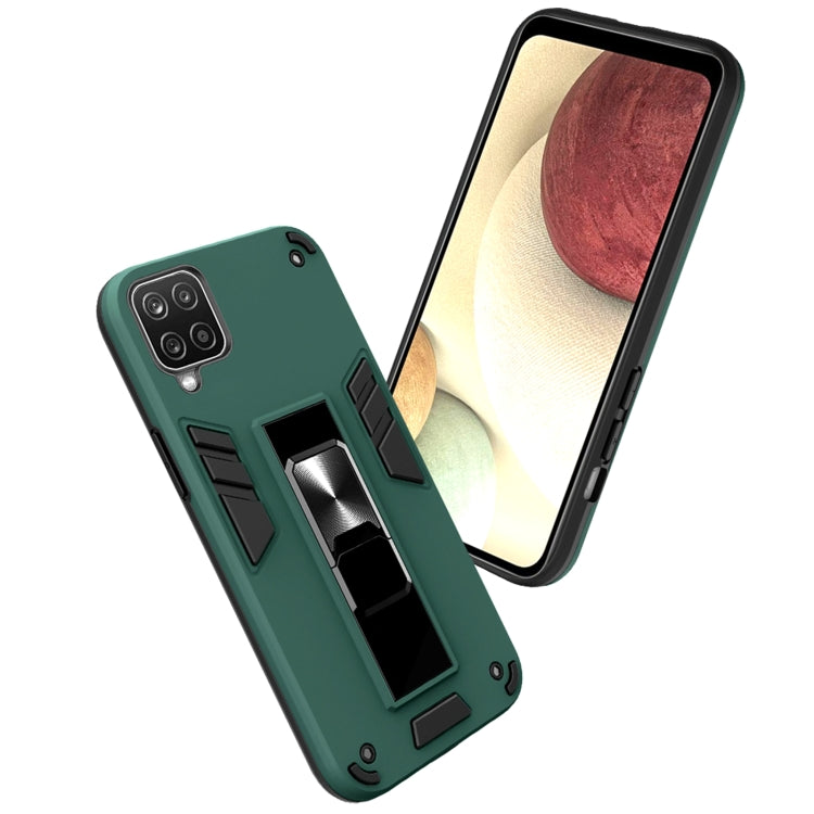For Samsung Galaxy A72 5G / 4G 2 in 1 PC + TPU Shockproof Protective Case with Invisible Holder