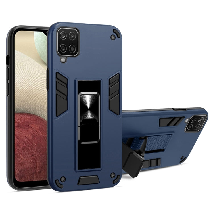 For Samsung Galaxy A42 5G 2 in 1 PC + TPU Shockproof Protective Case with Invisible Holder