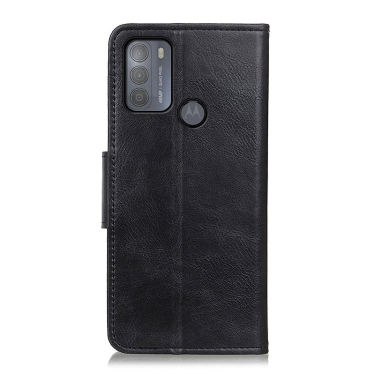 For Motorola Moto G50 Mirren Crazy Horse Texture Horizontal Flip Leather Case with Holder & Card Slots & Wallet