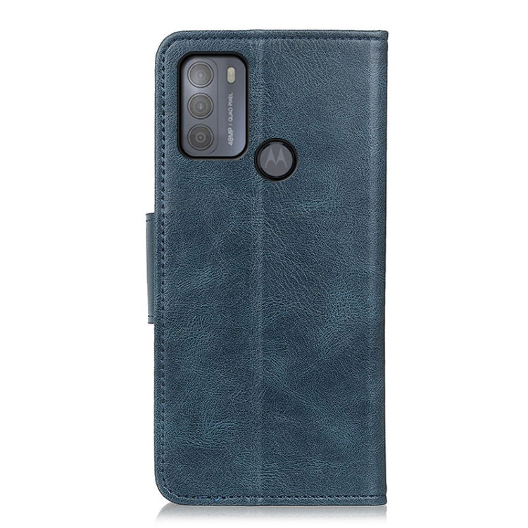 For Motorola Moto G50 Mirren Crazy Horse Texture Horizontal Flip Leather Case with Holder & Card Slots & Wallet