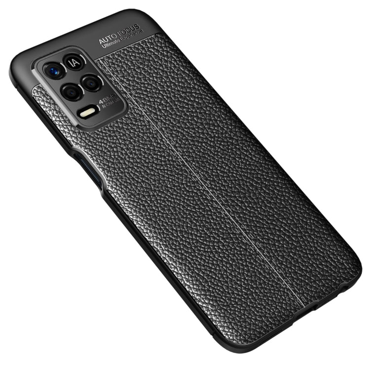 For OPPO Realme V13 5G Litchi Texture TPU Shockproof Case