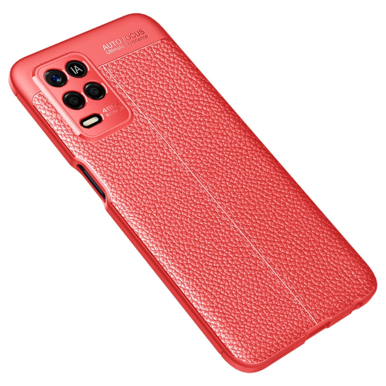 For OPPO Realme V13 5G Litchi Texture TPU Shockproof Case