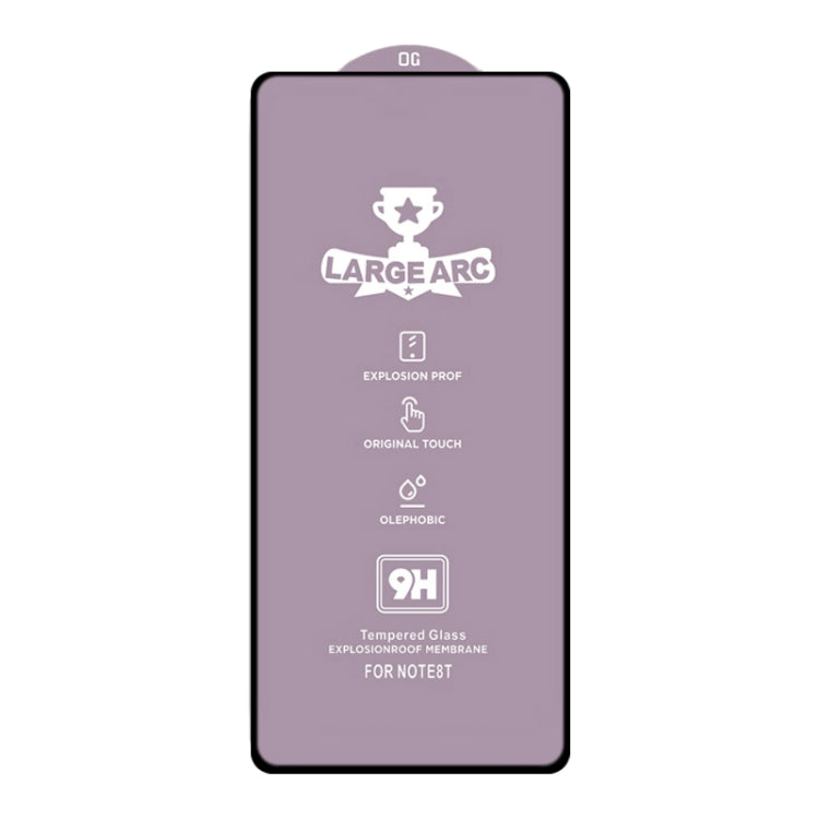 For Samsung Galaxy S10 Lite 9H HD Large Arc High Alumina Full Screen Tempered Glass Film