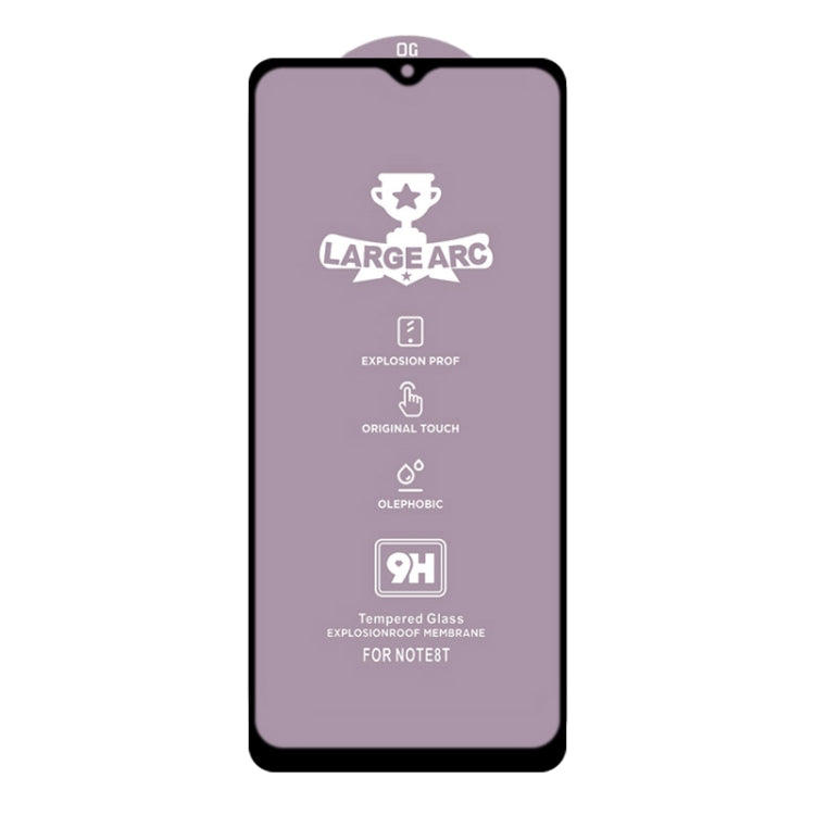 For Samsung Galaxy A32 5G 9H HD Large Arc High Alumina Full Screen Tempered Glass Film