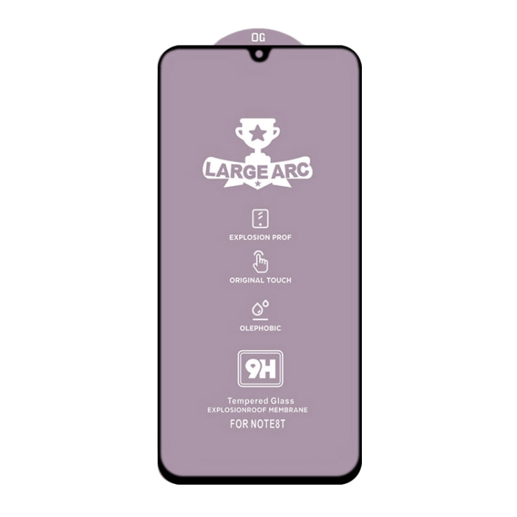 For Samsung Galaxy M21 / M21 2021 25 PCS 9H HD Large Arc High Alumina Full Screen Tempered Glass Film