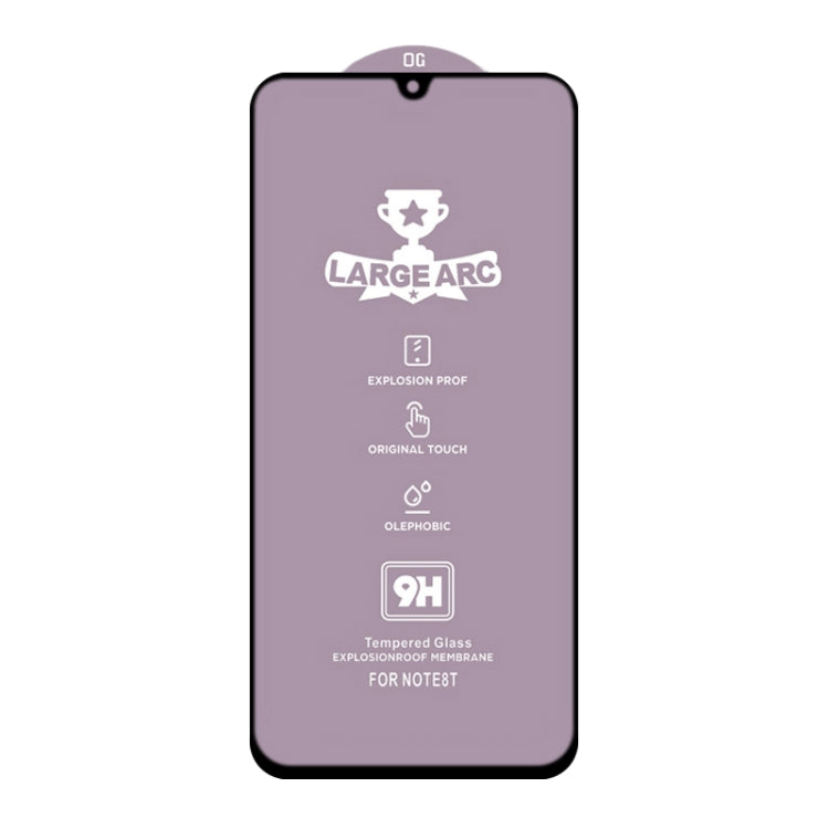 For Samsung Galaxy M31 25 PCS 9H HD Large Arc High Alumina Full Screen Tempered Glass Film