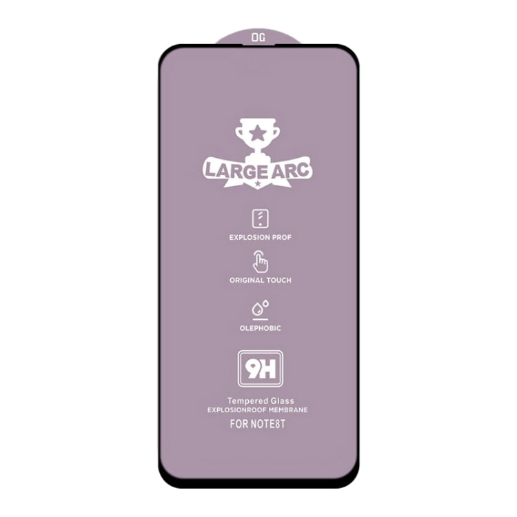 For Samsung Galaxy M31s 25 PCS 9H HD Large Arc High Alumina Full Screen Tempered Glass Film