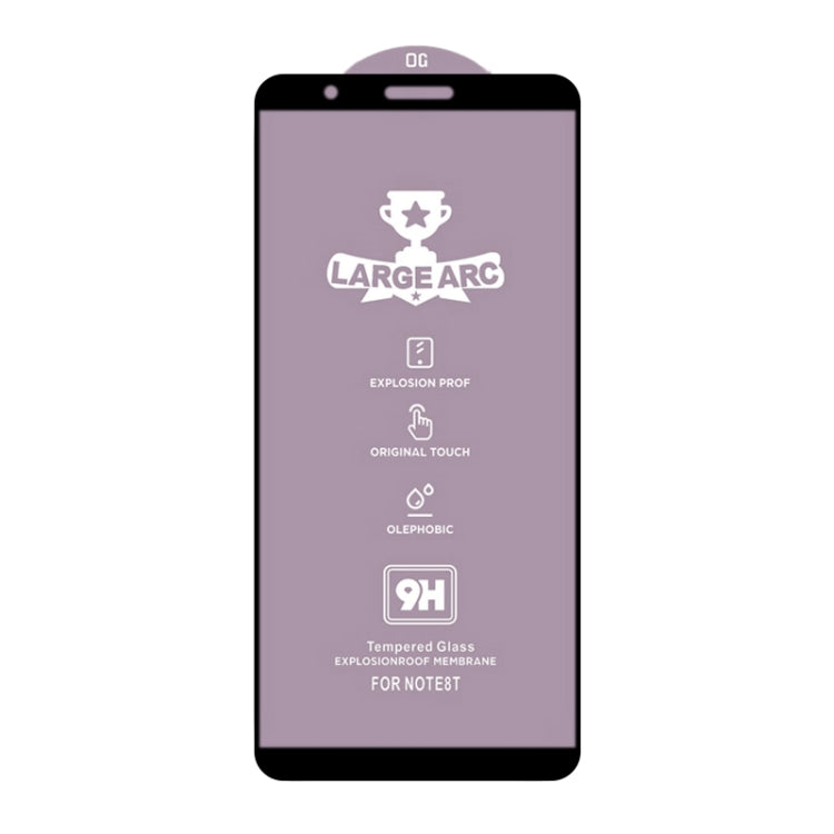For Samsung Galaxy M01 Core 25 PCS 9H HD Large Arc High Alumina Full Screen Tempered Glass Film