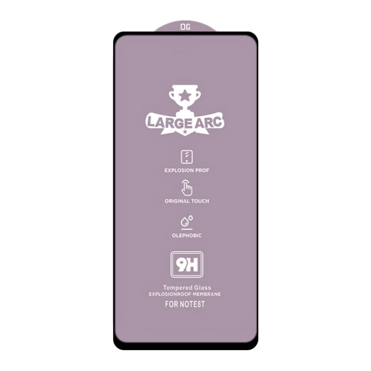 For Samsung Galaxy A21s 25pcs 9H HD Large Arc High Alumina Full Screen Tempered Glass Film