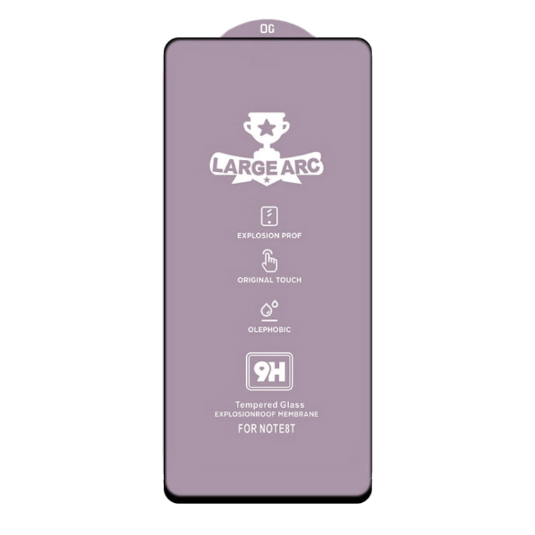 For Samsung Galaxy A71 25 PCS 9H HD Large Arc High Alumina Full Screen Tempered Glass Film