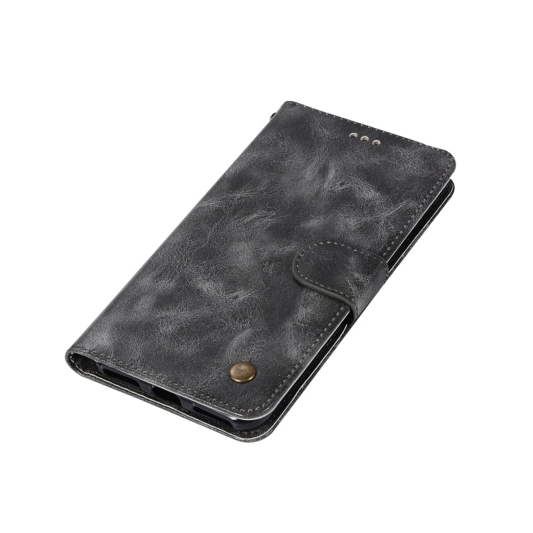 For Xiaomi Redmi Note 5A Retro Copper Button Crazy Horse Horizontal Flip PU Leather Case with Holder & Card Slots & Wallet & Lanyard