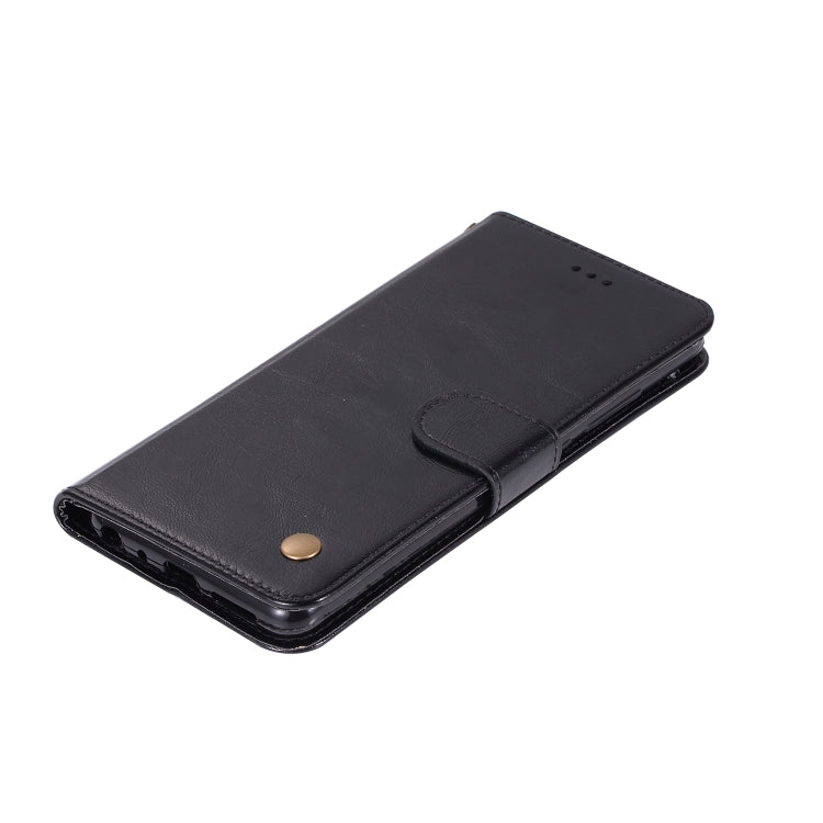 For Xiaomi Redmi Note 5 Pro Retro Copper Button Crazy Horse Horizontal Flip PU Leather Case with Holder & Card Slots & Wallet & Lanyard